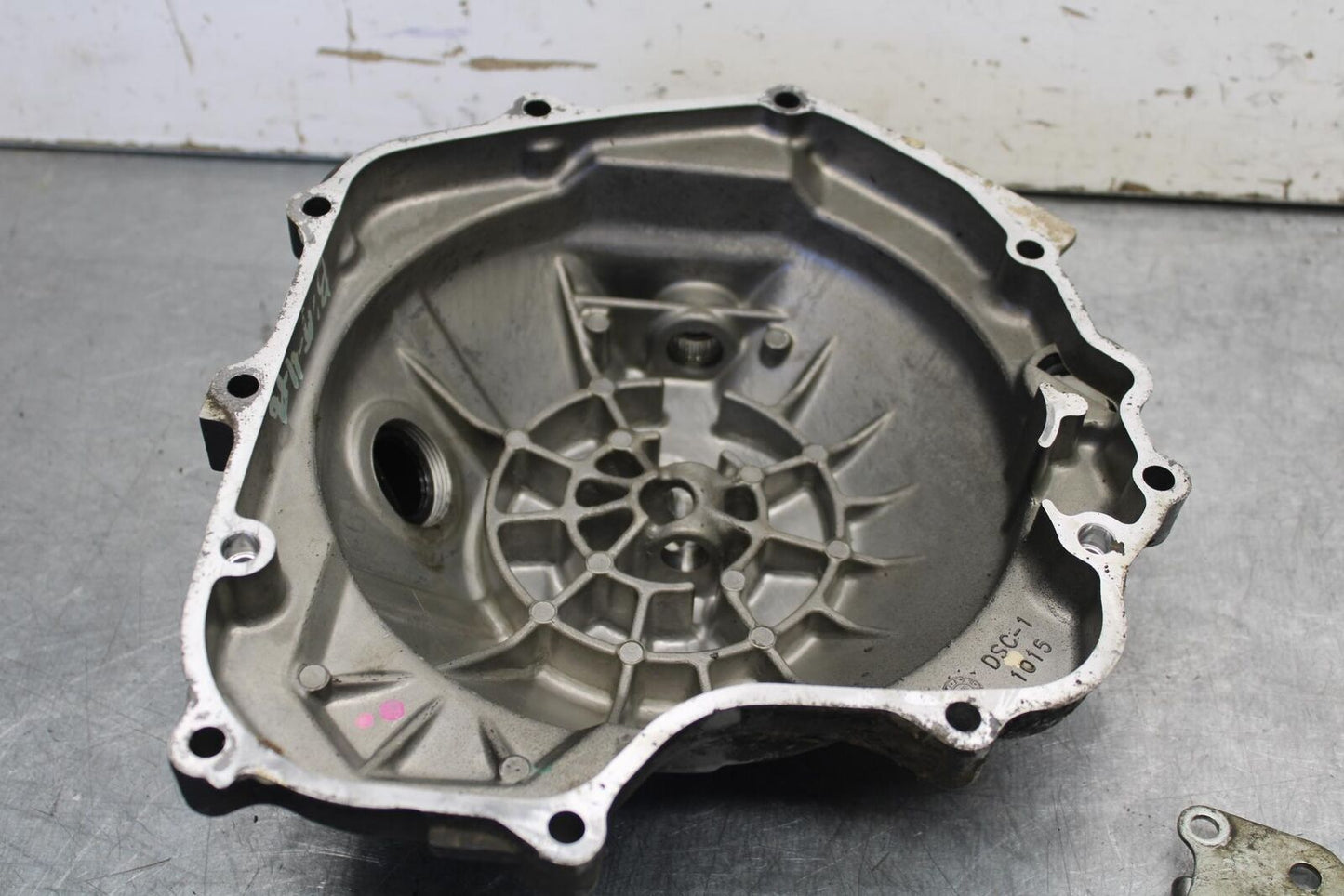 15-16 KAWASAKI EX300 CLUTCH SIDE ENGINE MOTOR COVER BB635