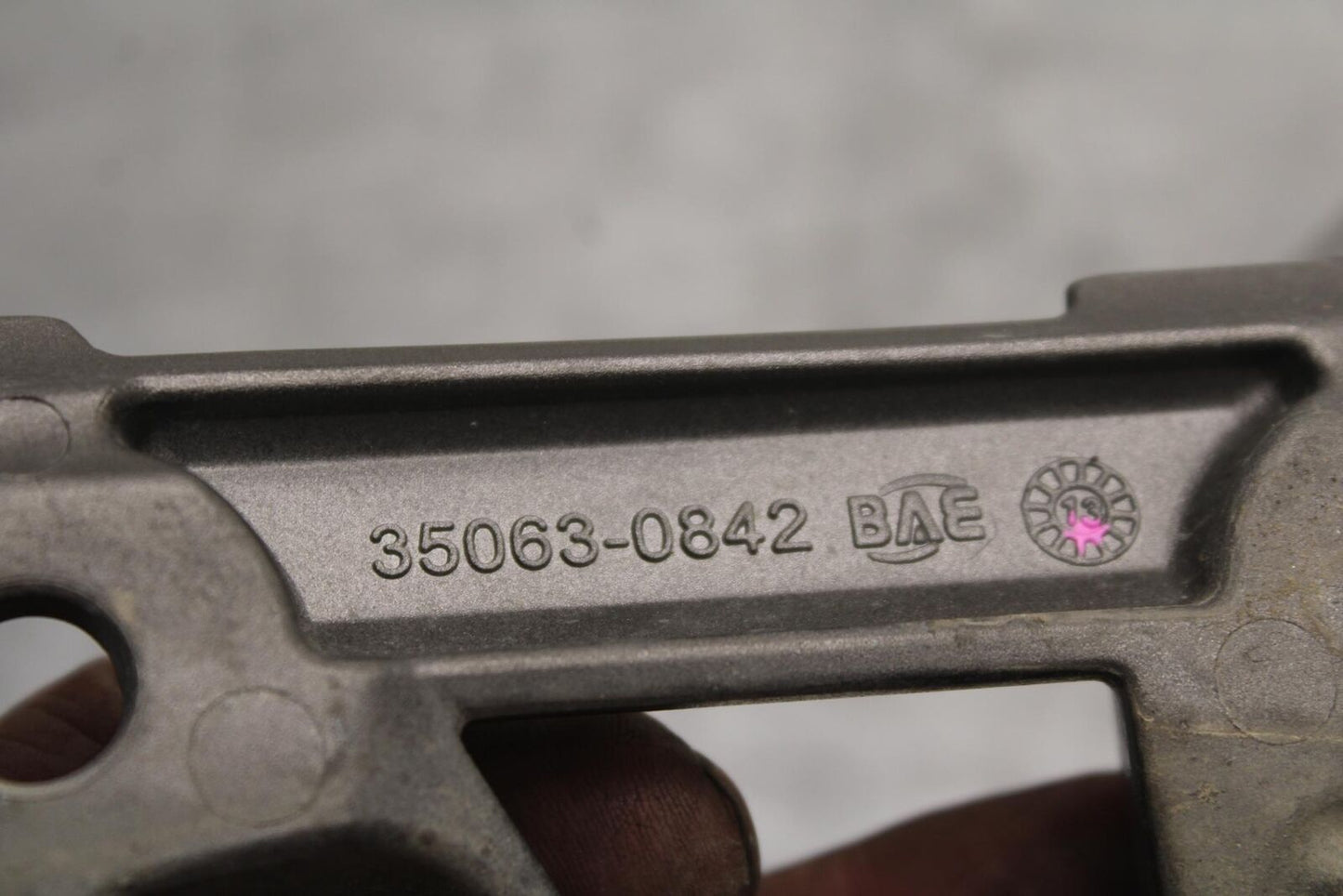 15-16 KAWASAKI EX300 REAR BACK PASSENGER PEG SET PAIR BB635