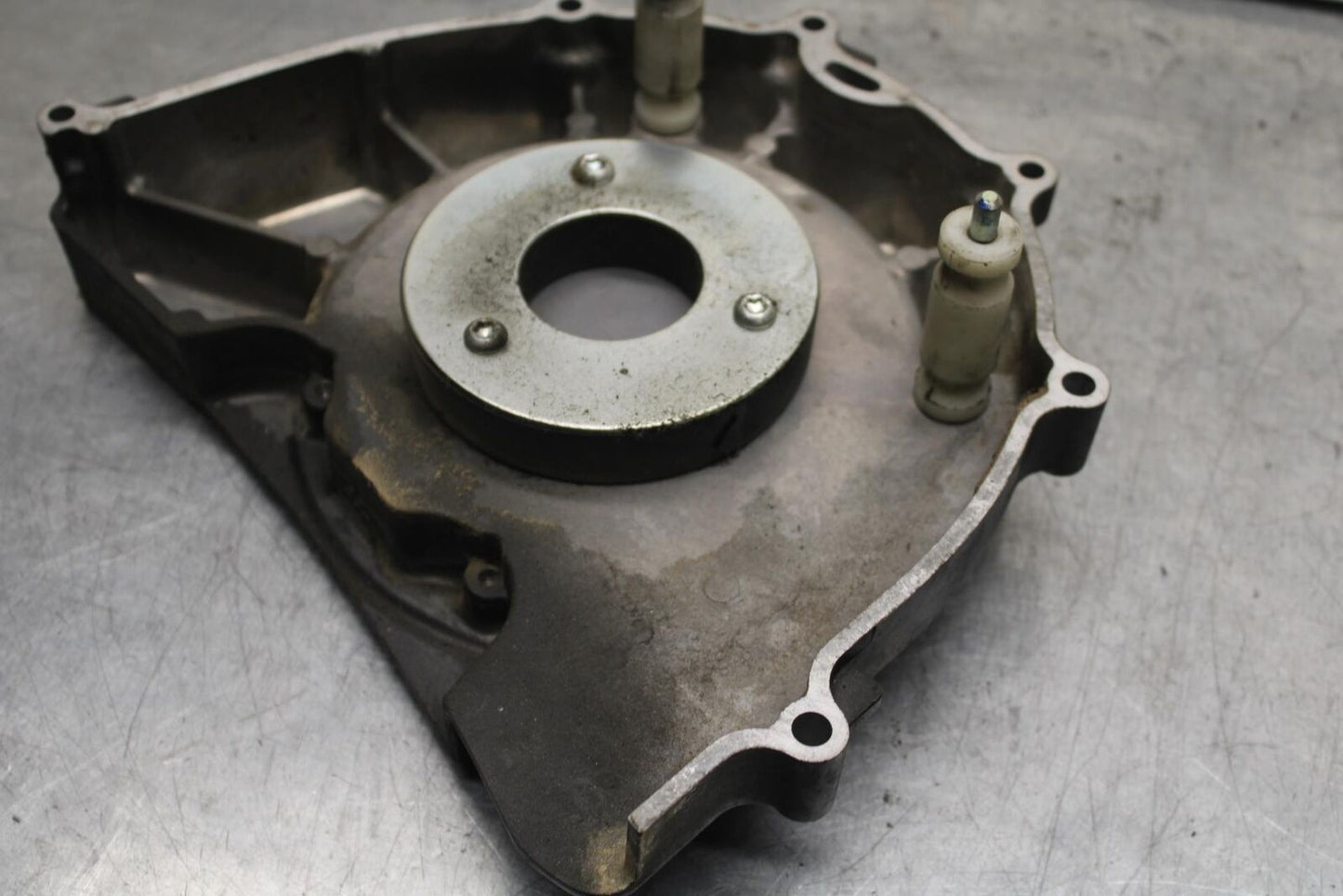 06-14 YAMAHA ROADLINER S XV1900S ENGINE SPROCKET COVER BB619