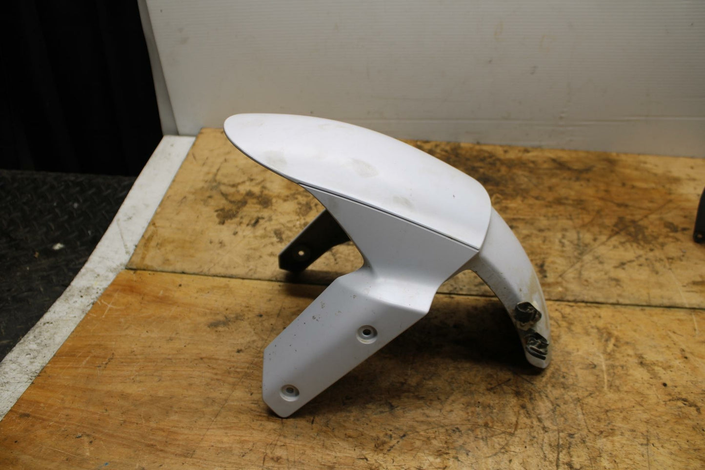 13-18 KAWASAKI NINJA ZX6R FRONT WHEEL FENDER COWL FAIRING BB342