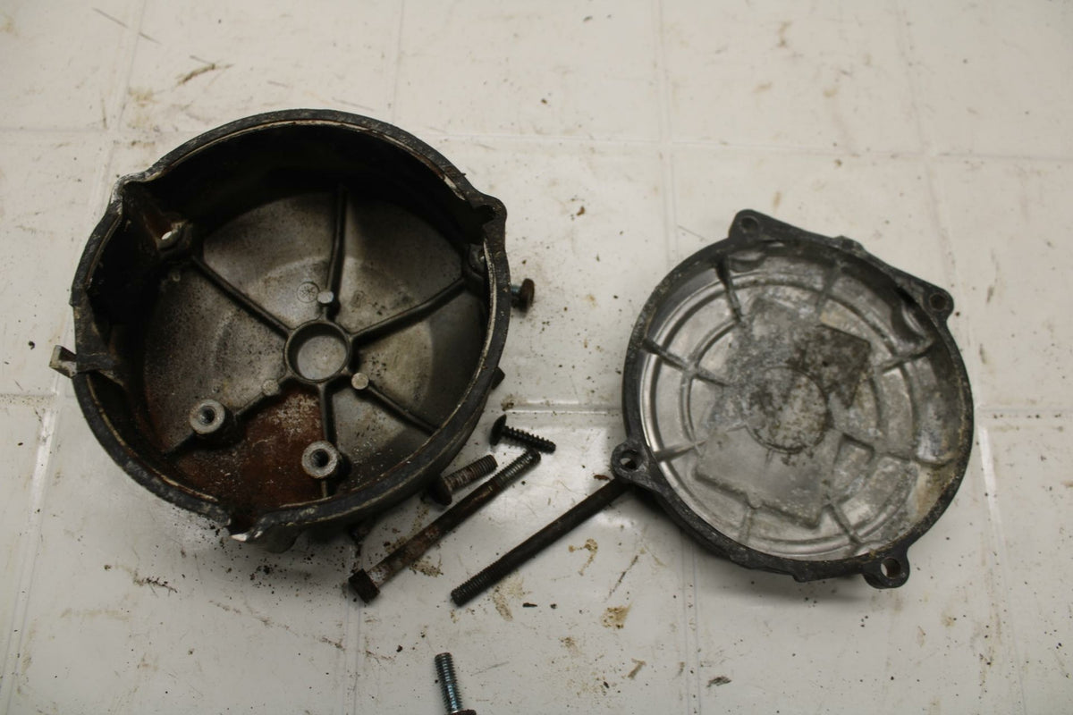 80-83 YAMAHA MAXIM 650 XJ650 STATOR COVER W/ ENGINE SIDE COVER BB403
