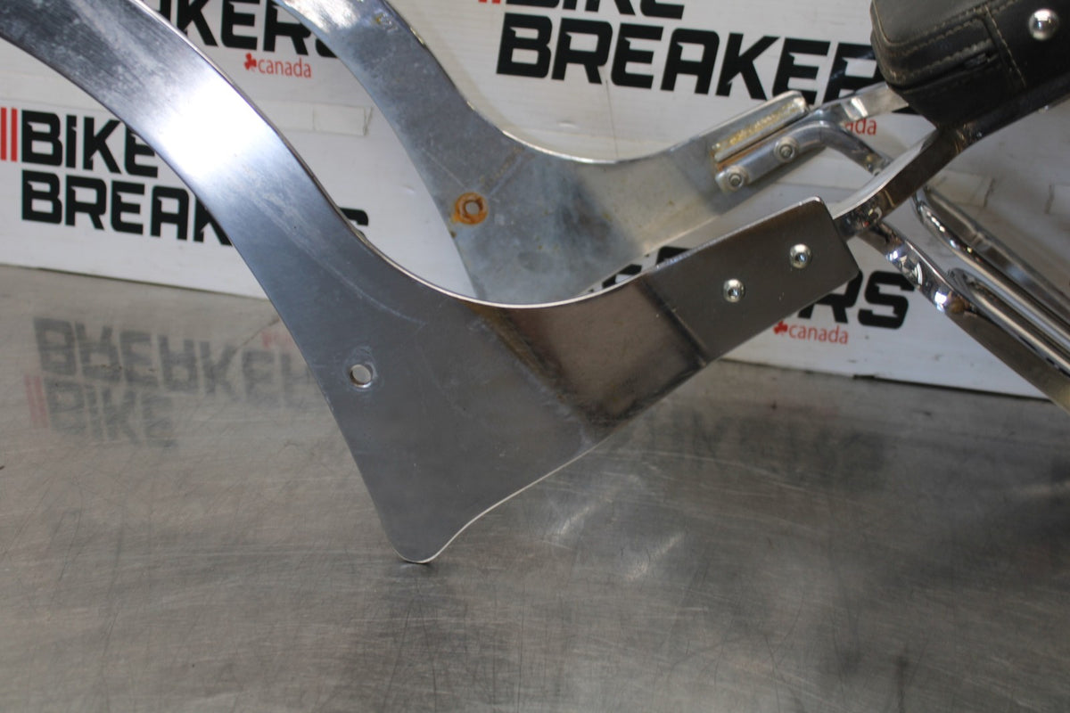 08 YAMAHA V STAR 1100 XVS1100AW CLASSIC BACK REST SISSY BAR BB916