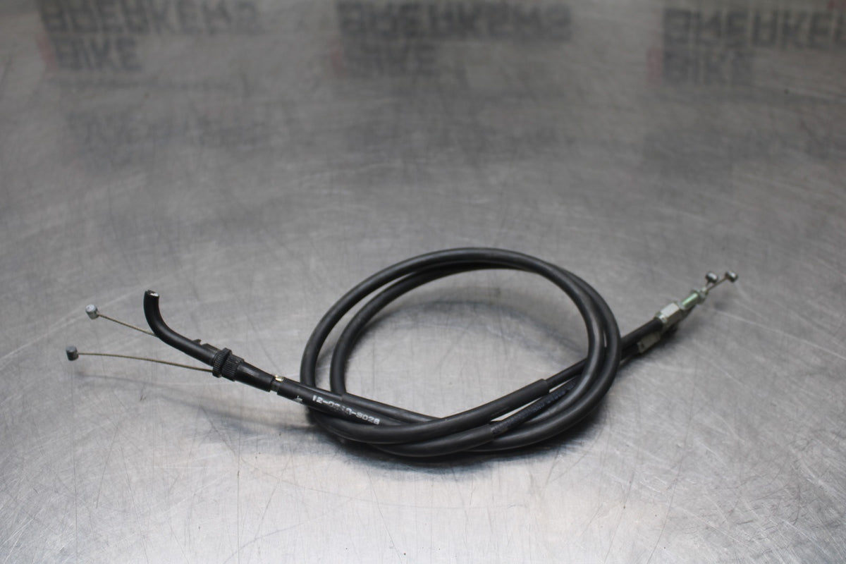 08-12 KAWASAKI NINJA 250R EX250J THROTTLE CABLES LINES BB784