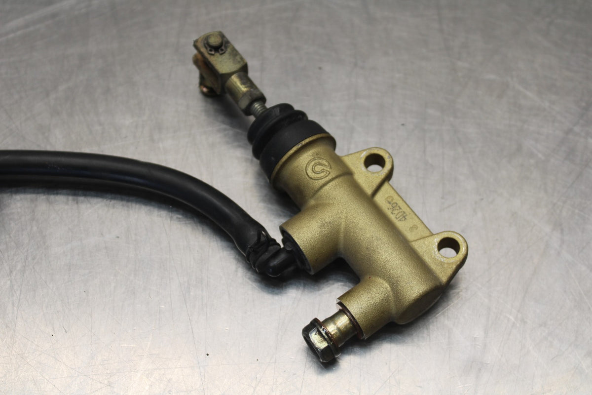 05 DUCATI SUPERSPORT 800 REAR BACK BRAKE MASTER CYLINDER W RESERVOIR BB913