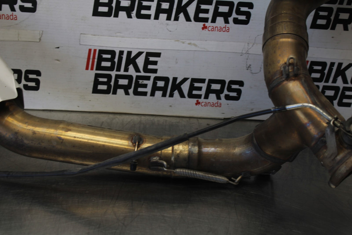 16 DUCATI 959 PANIGALE EXHAUST HEADER PIPES MANIFOLD BB912