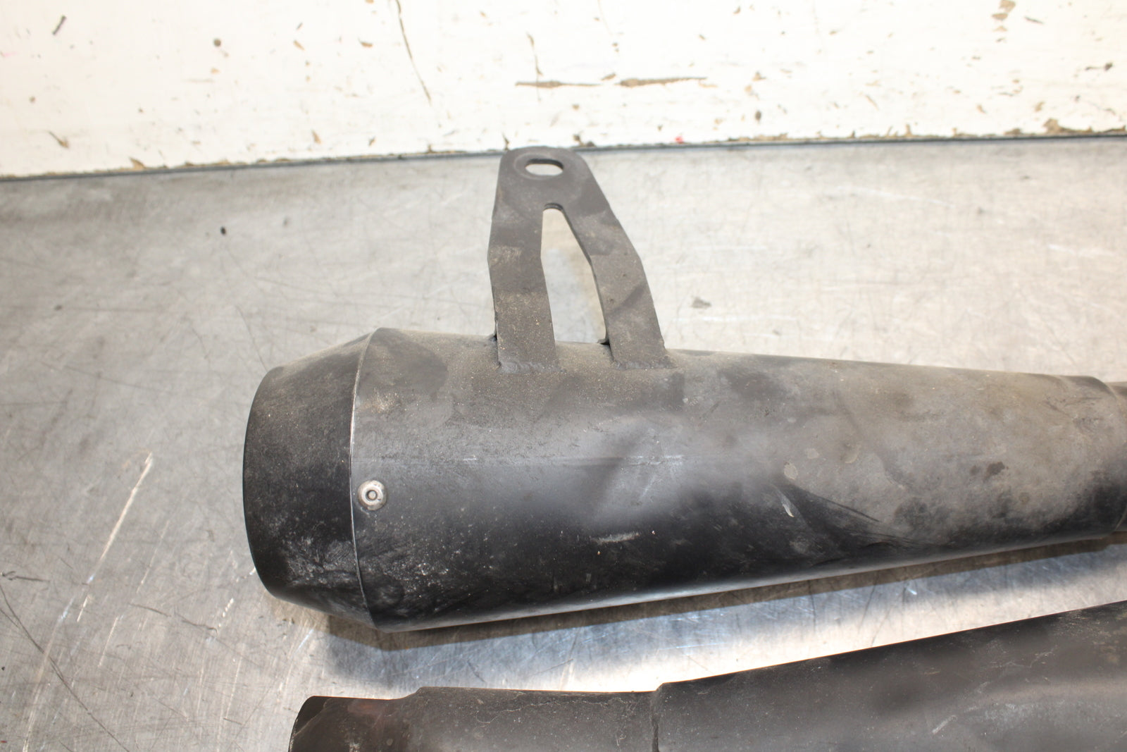 12-13 KAWASAKI Z1000 M4 EXHAUST PIPE MUFFLER SLIP ON CAN SILENCER  BB743