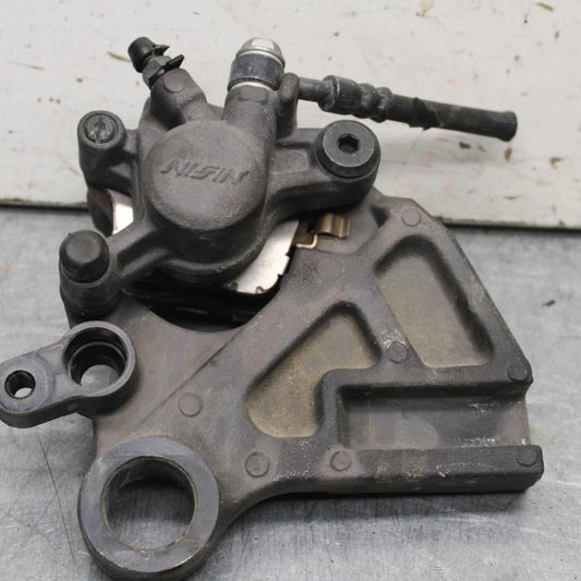 21 KAWASAKI NINJA ZX6R REAR BACK BRAKE CALIPER W MOUNT BRACKET  BB647