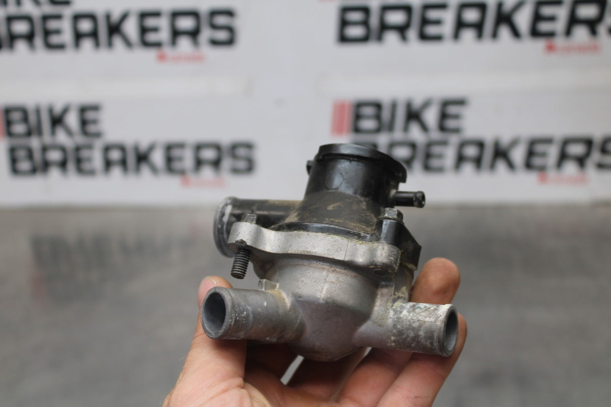 08 KAWASAKI VULCAN 1600 VN1600D NOMAD THERMOSTAT W HOUSING ASSEMBLY BB904