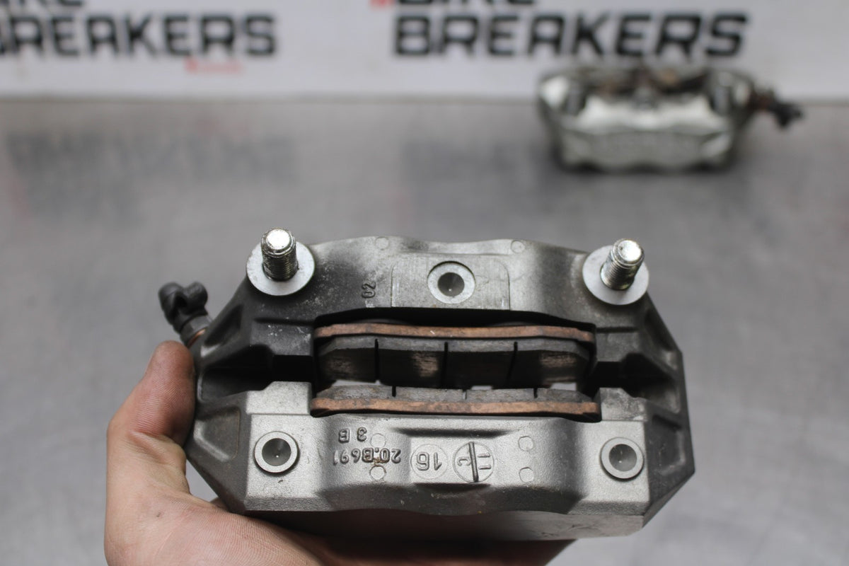 16 DUCATI 959 PANIGALE RIGHT LEFT FRONT BRAKE CALIPER SET PAIR CALIPERS BB912