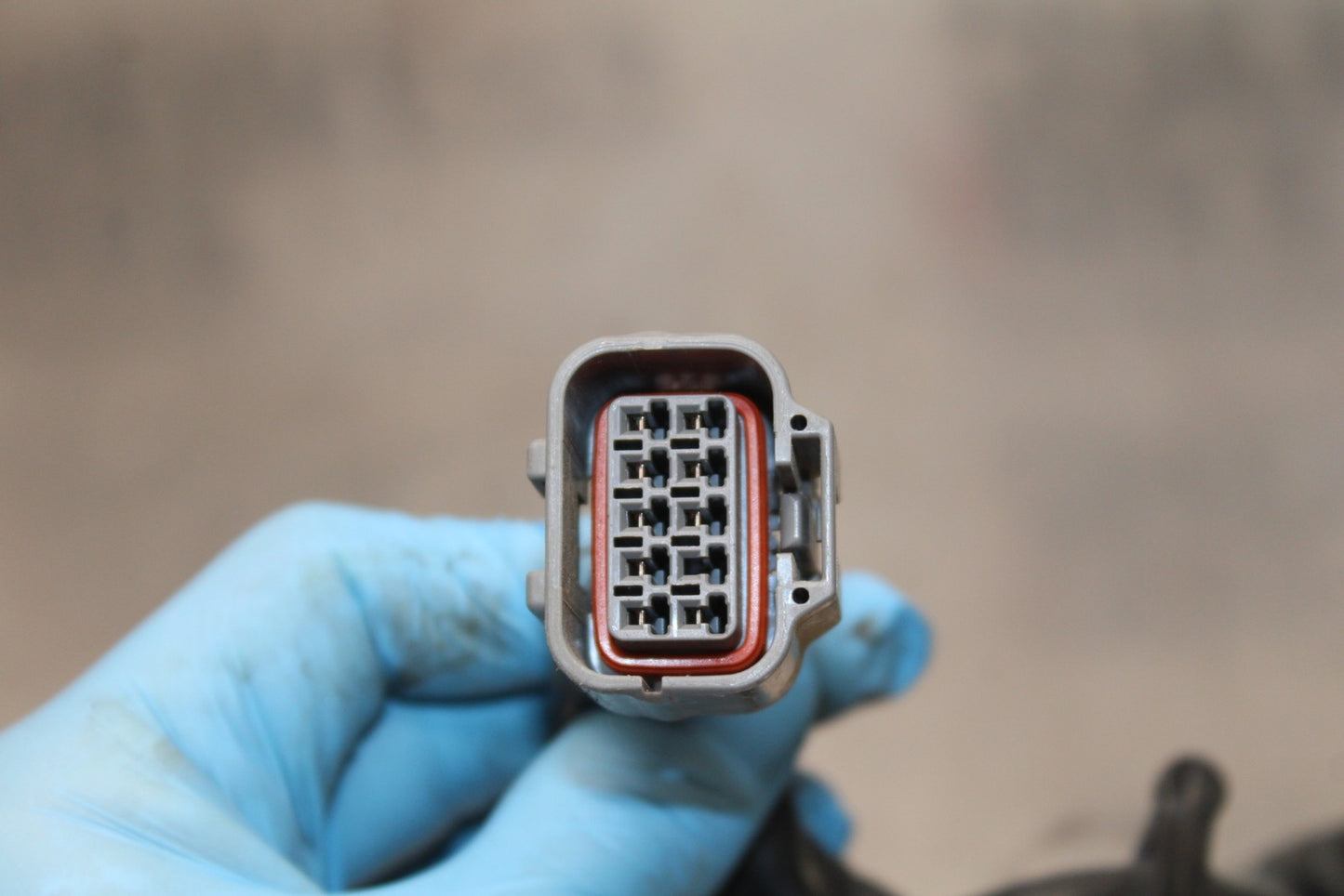 08-18 KAWASAKI KLR650 LEFT CLIP ON HANDLE HORN SIGNALS SWITCH SWITCHES BB183