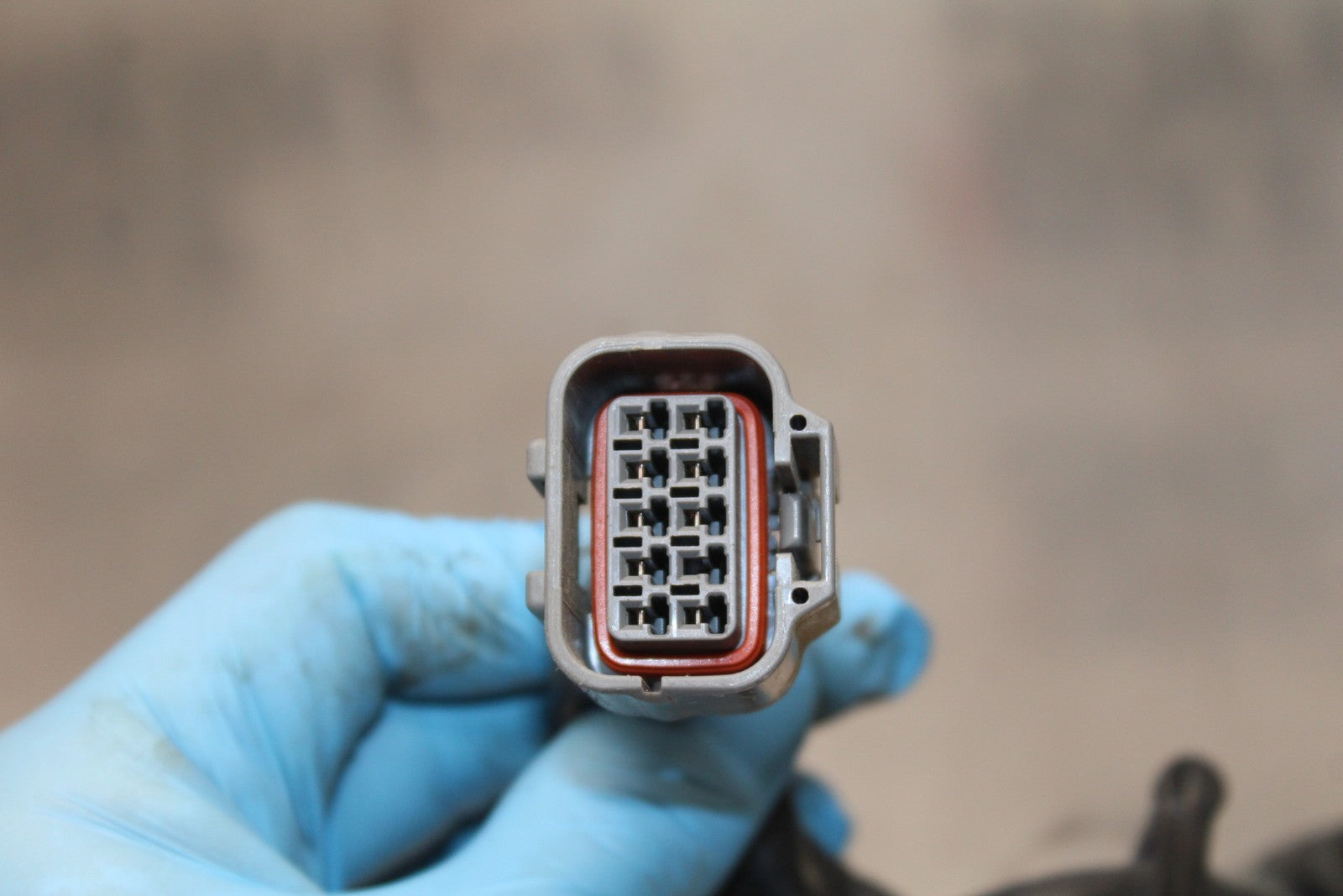 08-18 KAWASAKI KLR650 LEFT CLIP ON HANDLE HORN SIGNALS SWITCH SWITCHES BB183