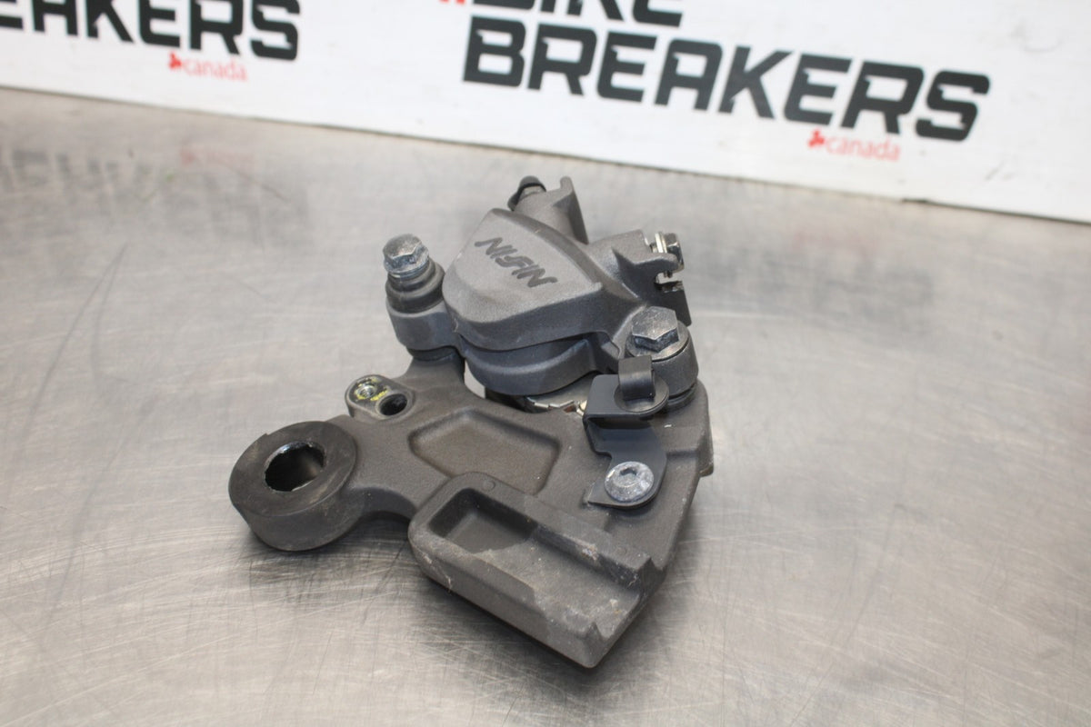 23 KAWASAKI NINJA 650 EX650 REAR BACK BRAKE CALIPER W MOUNT BRACKET BB920