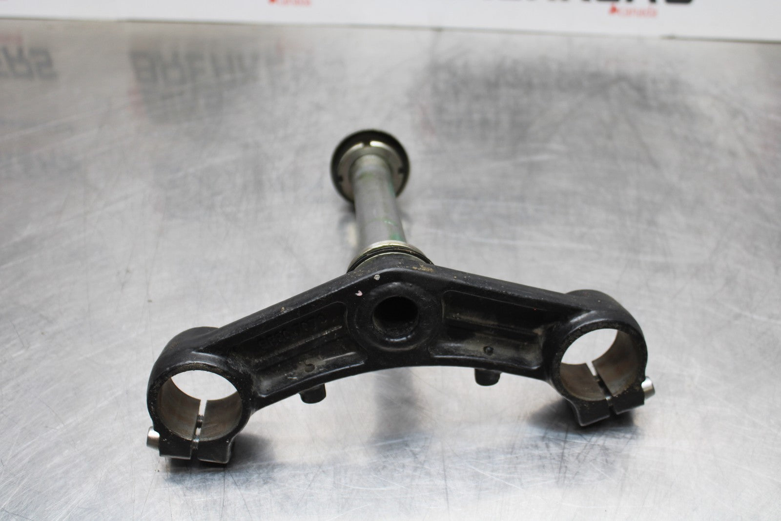 18-23 KAWASAKI NINJA 400 EX400 FRONT FORKS CLAMP LOWER TRIPLE TREE STEM BB177