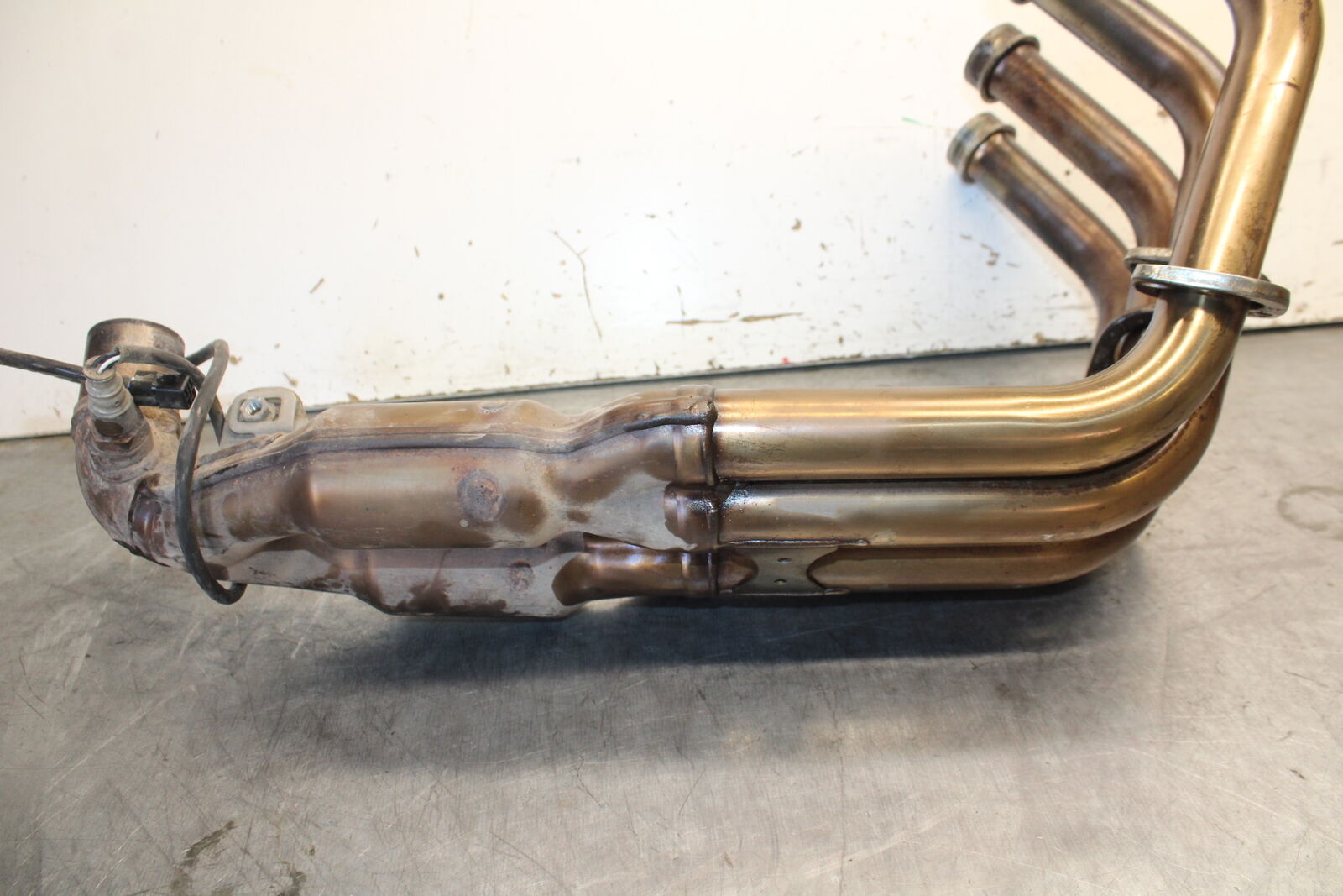 07-09 YAMAHA FZ6 EXHAUST HEADER PIPES MANIFOLD 4S8-14610-00-00 BB713