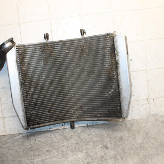 2009 Kawasaki Ninja ZX6R ZX600R RADIATOR MOTOR COOLER COOLING RADIATER  BB538