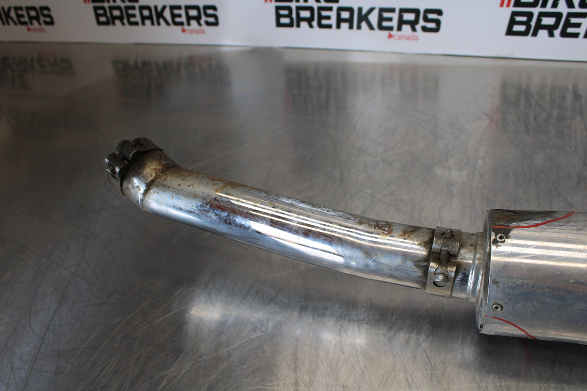 96-07 YAMAHA YZF600R D&D EXHAUST PIPE MUFFLER SLIP ON CAN SILENCER BB158