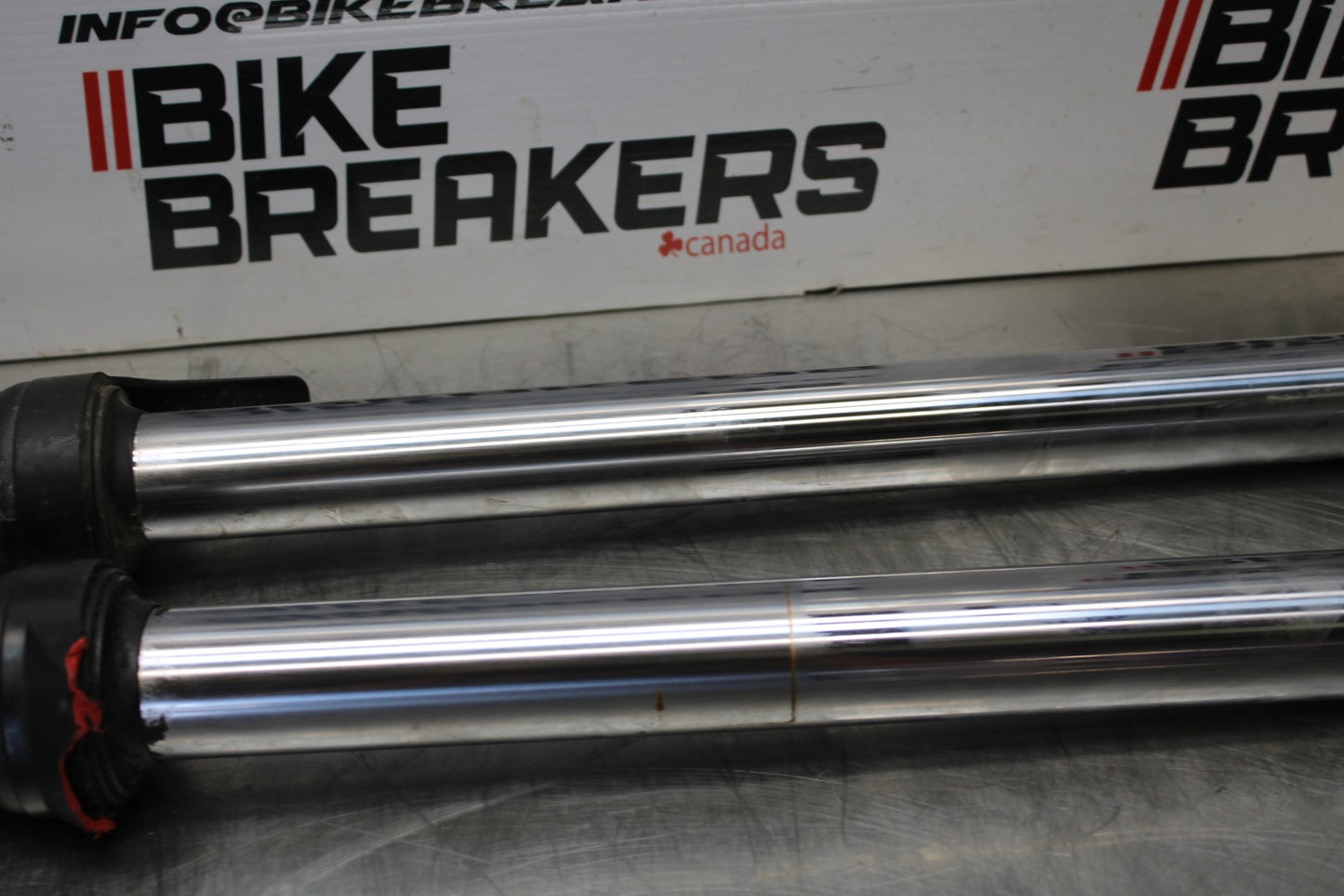 18-23 KAWASAKI NINJA 400 EX400 ABS FRONT FORKS SHOCK SUSPENSION SET PAIR BB177