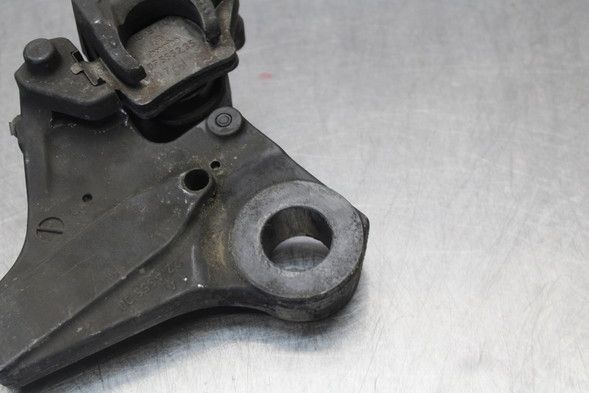 10-11 BMW S1000RR REAR BACK BRAKE CALIPER W MOUNT BRACKET BB168