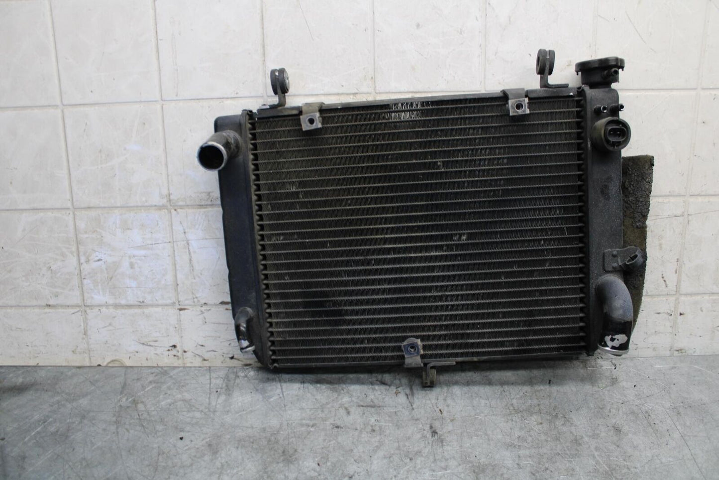 2002 Yamaha YZF R6 ENGINE RADIATOR MOTOR COOLER COOLING RADIATER BB545