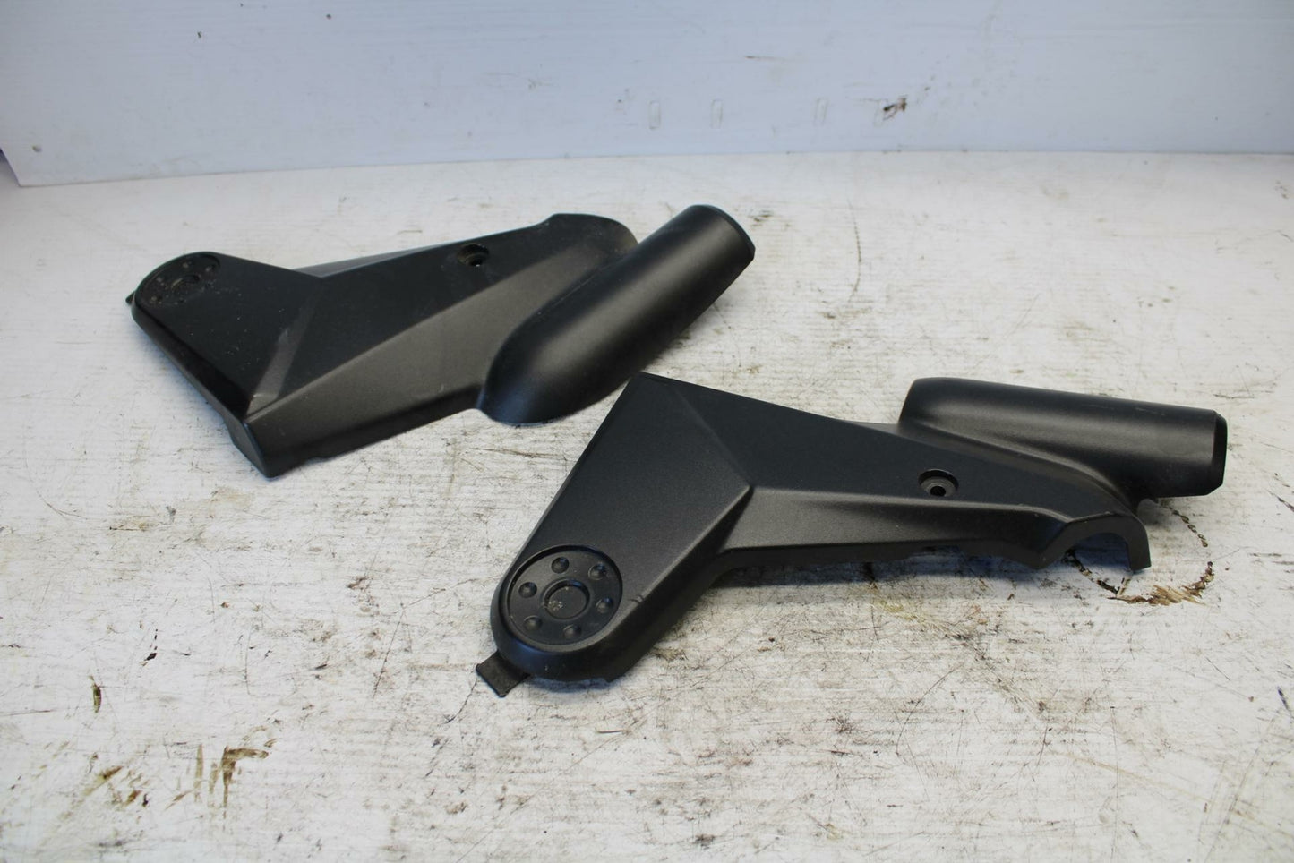 07-09 KAWASAKI VERSYS 650 RIGHT LEFT FRAME MID SIDE COVERS COWLS PANELS TRIM BB3