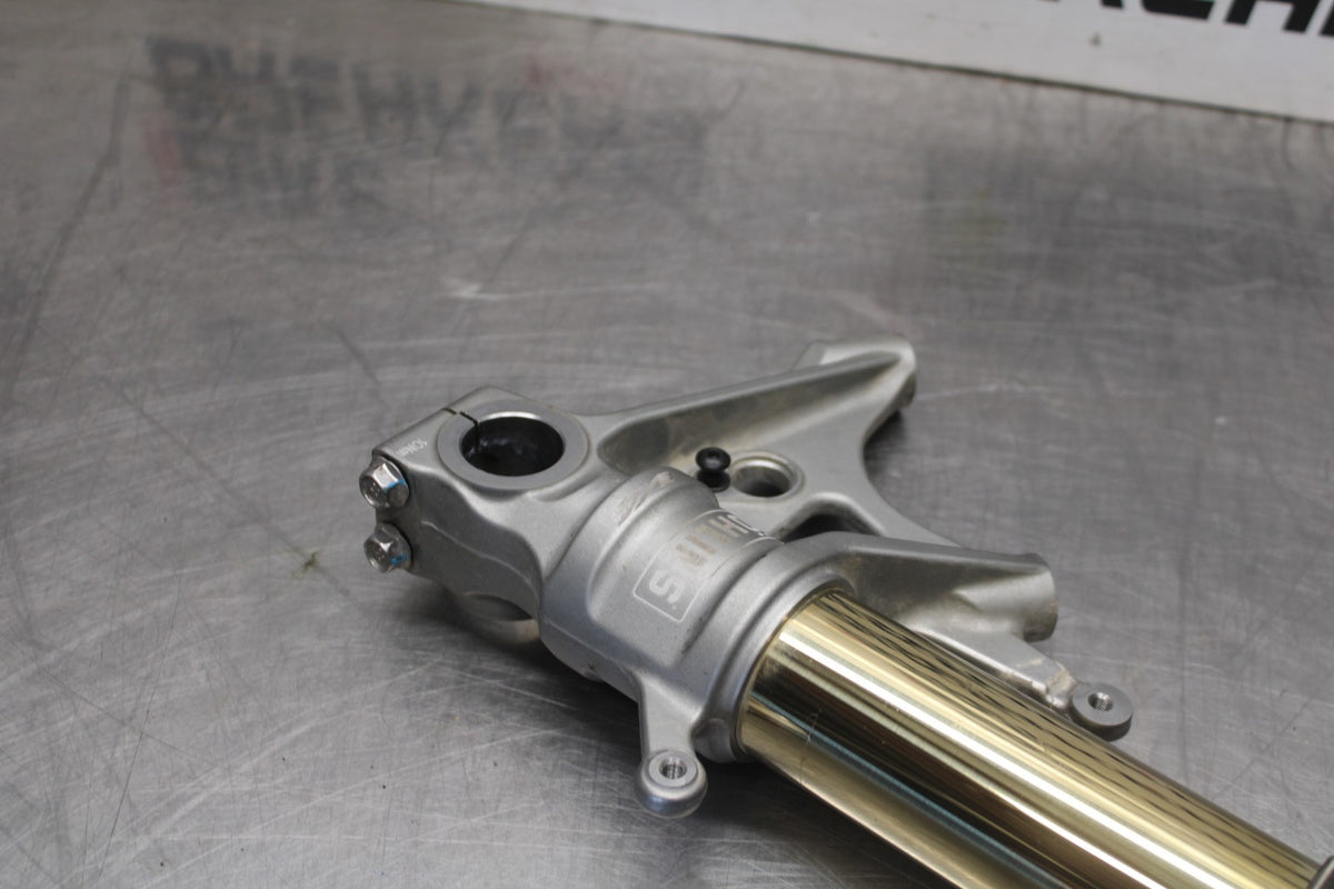 24 APRILIA TUONO V4 1100 FACTORY ABS RIGHT FRONT FORK SHOCK SUSPENSION BB887