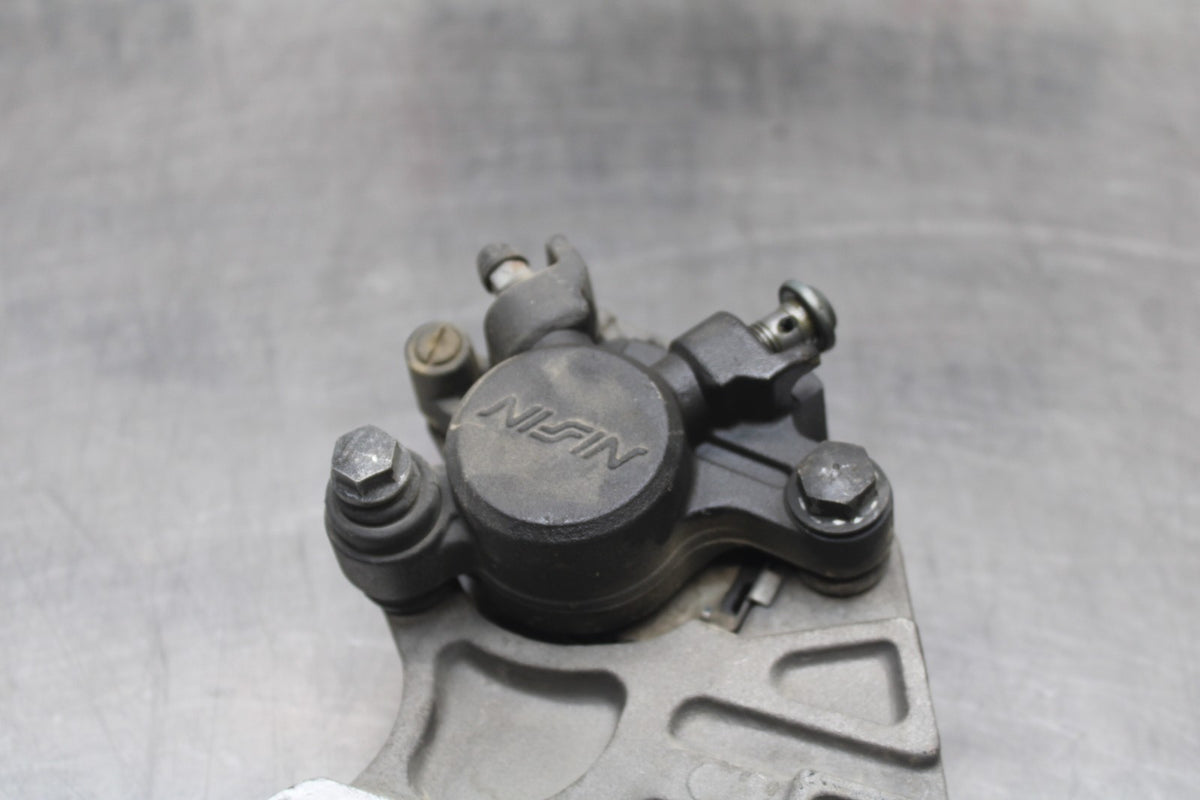 08-09 YAMAHA YZF R6S REAR BACK BRAKE CALIPER W MOUNT BRACKET BB796