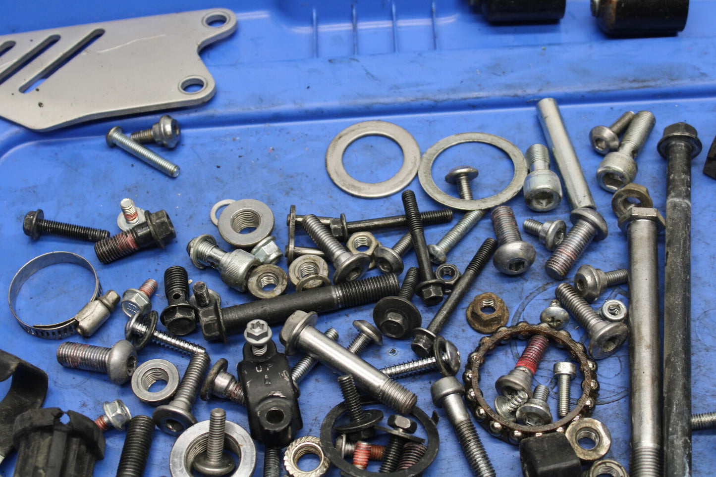 13-17 KAWASAKI NINJA ZX6R ZX636E MOUNTING BOLTS HARDWARE MOTOR SCREWS BB735