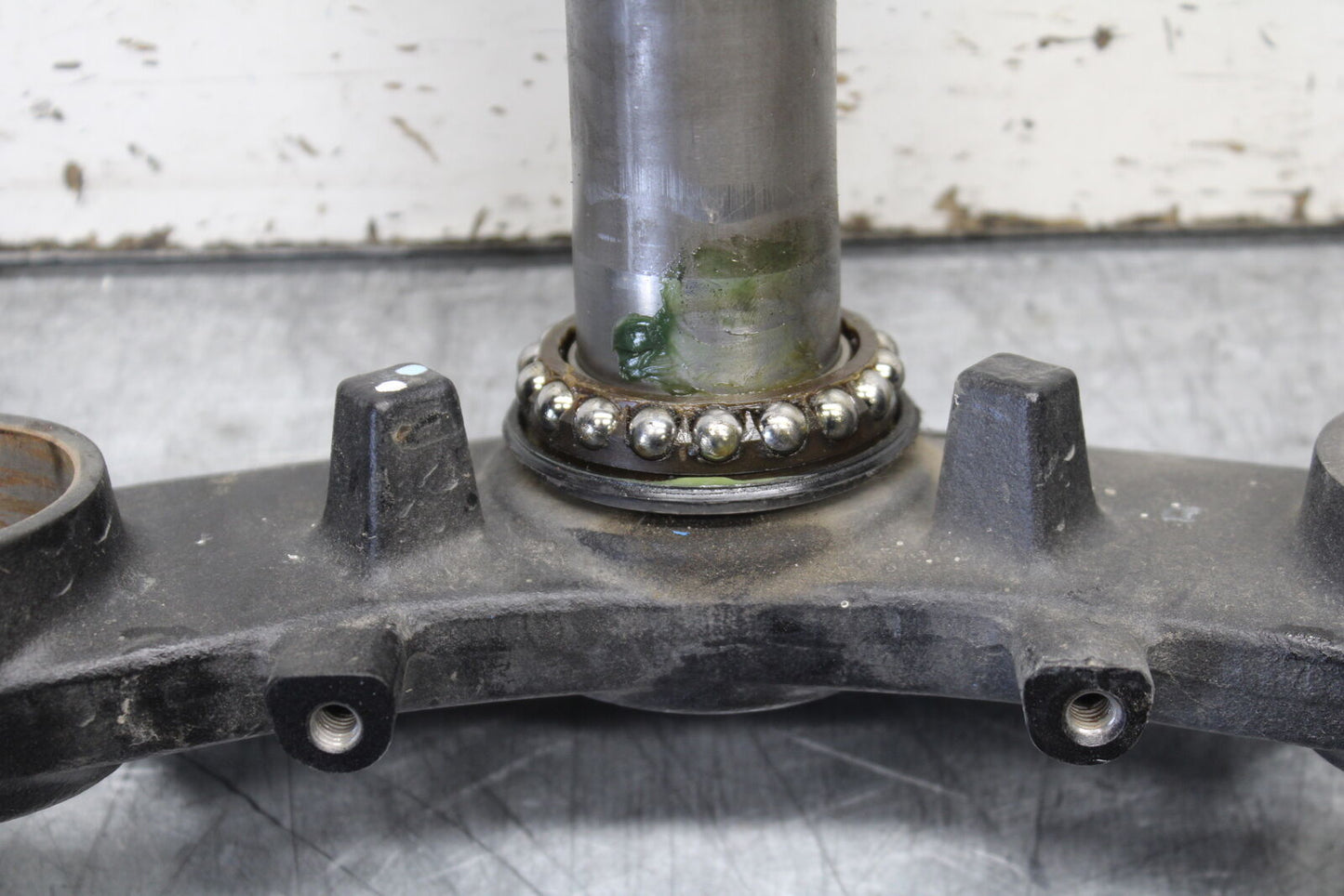 12-17 KAWASAKI ER-6N Z650 FRONT FORKS CLAMP LOWER TRIPLE TREE STEM BB709