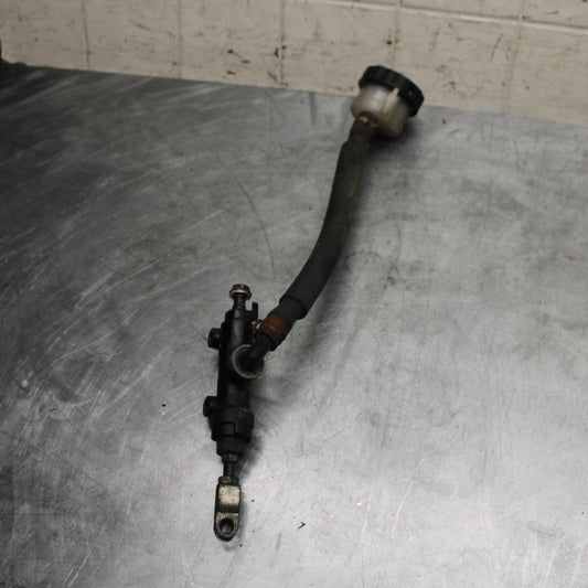 08-12 KAWASAKI NINJA 250R EX250J REAR  BRAKE MASTER CYLINDER W RESERVOIR BB496