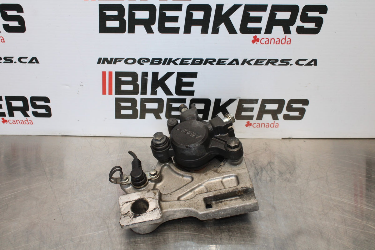 10 SUZUKI SV650 REAR BACK BRAKE CALIPER W MOUNT BRACKET BB181