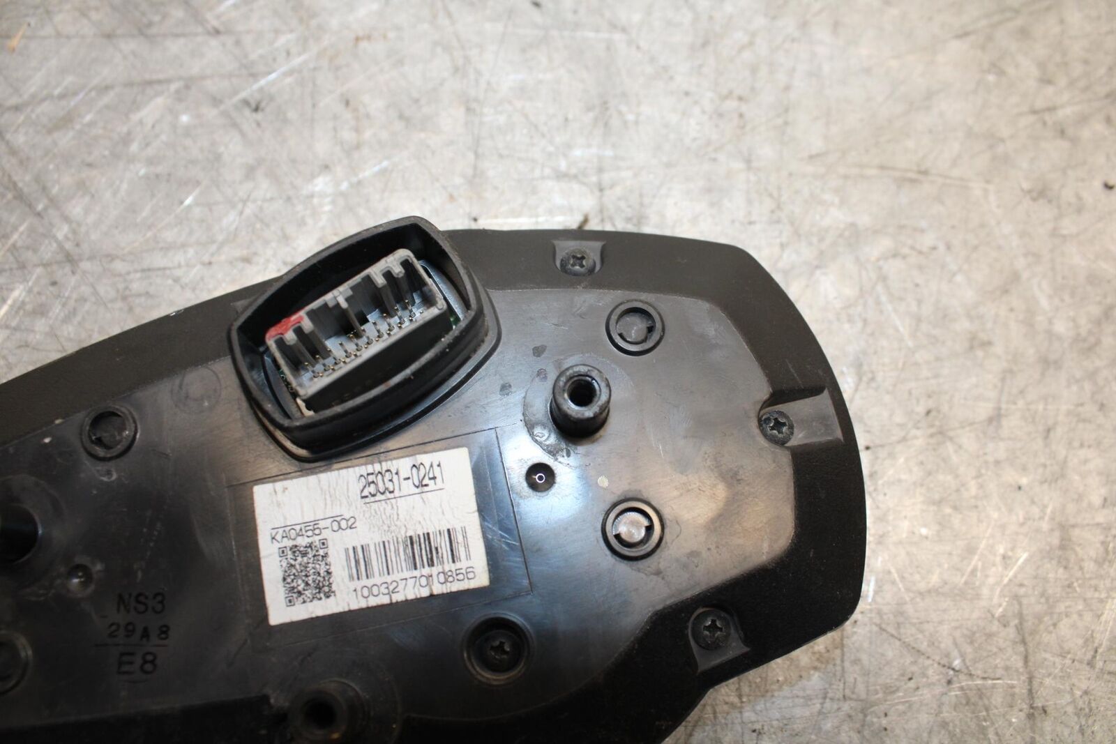 2009 Kawasaki Ninja ZX6R ZX600R SPEEDO  GAUGES DISPLAY CLUSTER SPEEDOMETER BB538