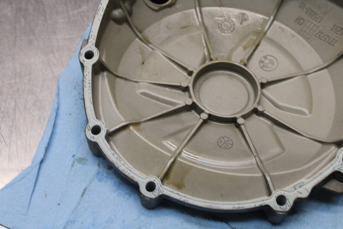 10-11 BMW S1000RR CLUTCH SIDE ENGINE MOTOR COVER BB168