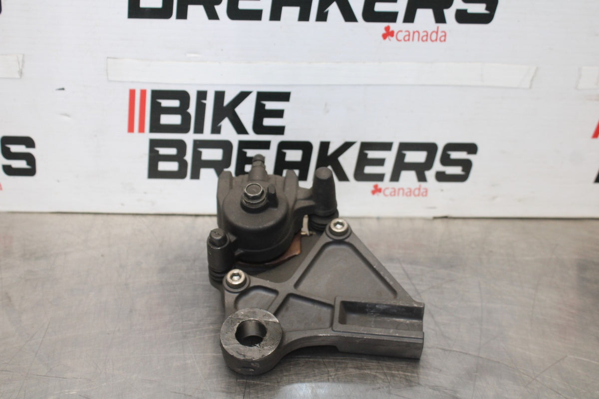 08 KAWASAKI NINJA ZX10R REAR BACK BRAKE CALIPER W MOUNT BRACKET BB902