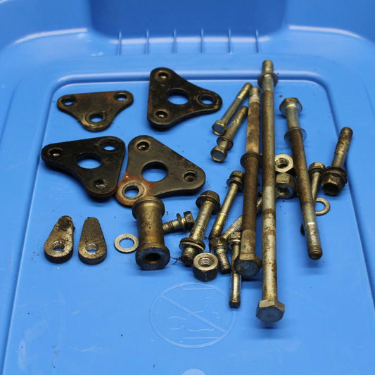 78 SUZUKI GS550E ENGINE MOUNTING BOLTS HARDWARE MOTOR SCREWS BB212