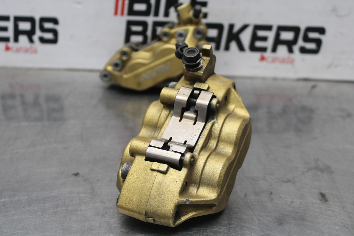 00-01 HONDA CBR929RR RIGHT LEFT FRONT BRAKE CALIPER SET PAIR CALIPERS BB925