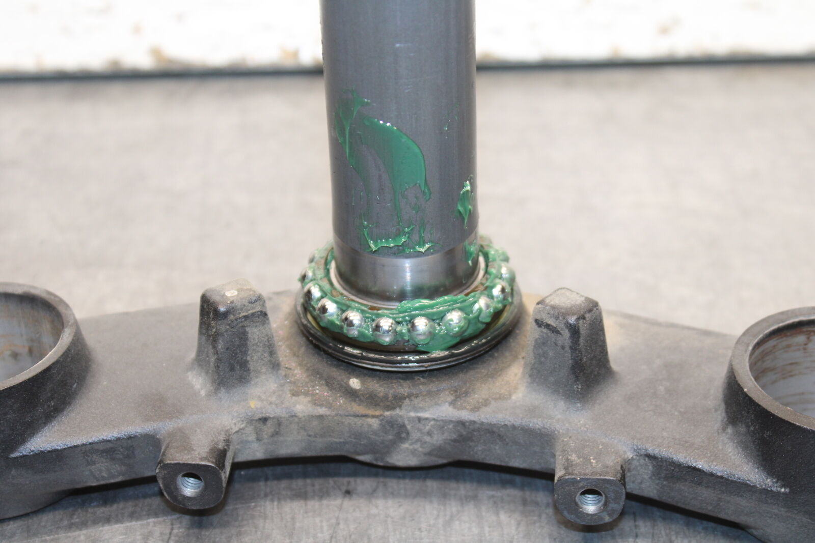 18-24 KAWASAKI NINJA 650 FRONT FORKS CLAMP LOWER TRIPLE TREE STEM BB725