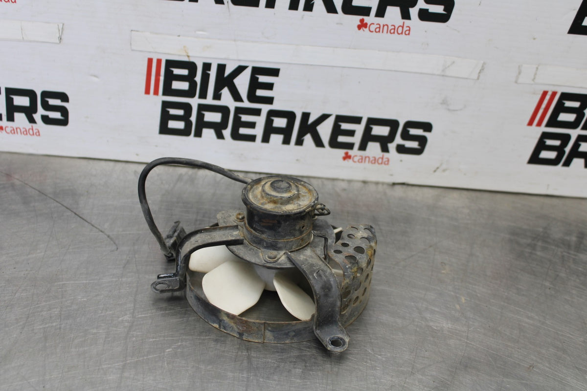 06 KAWASAKI KLR650 ENGINE RADIATOR COOLING FAN BB919