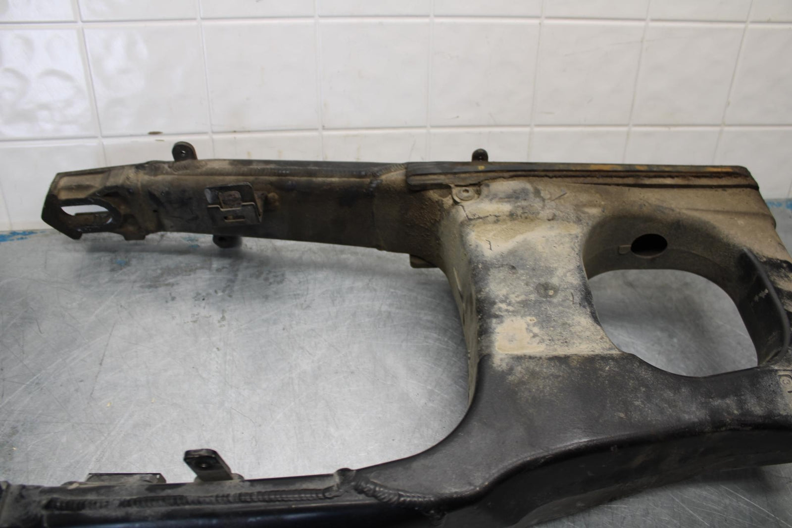 06-07 KAWASAKI NINJA ZX14R REAR SWINGARM BACK SUSPENSION SWING ARM BB433