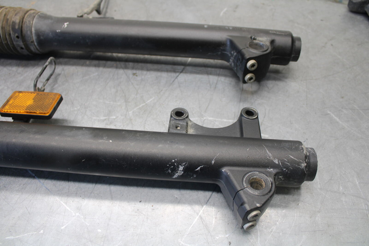 08-18 KAWASAKI KLR650 FRONT FORKS SHOCK SUSPENSION SET PAIR BB707