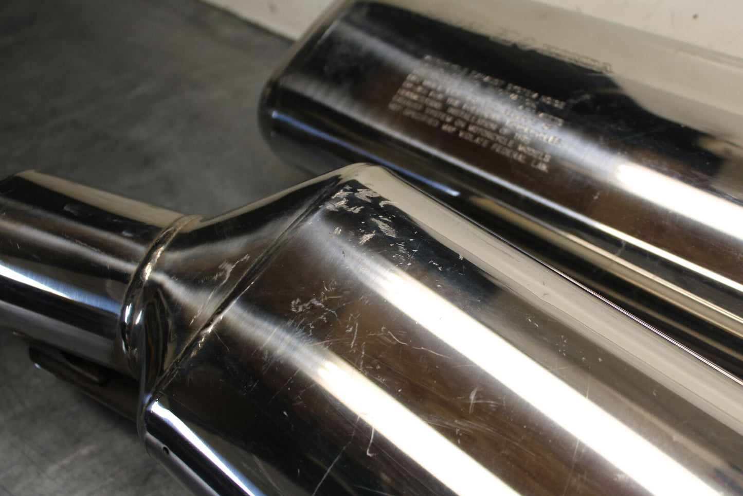 04-12 HONDA ST1300A MUFFLER EXHAUST SILENCER PIPE BB669