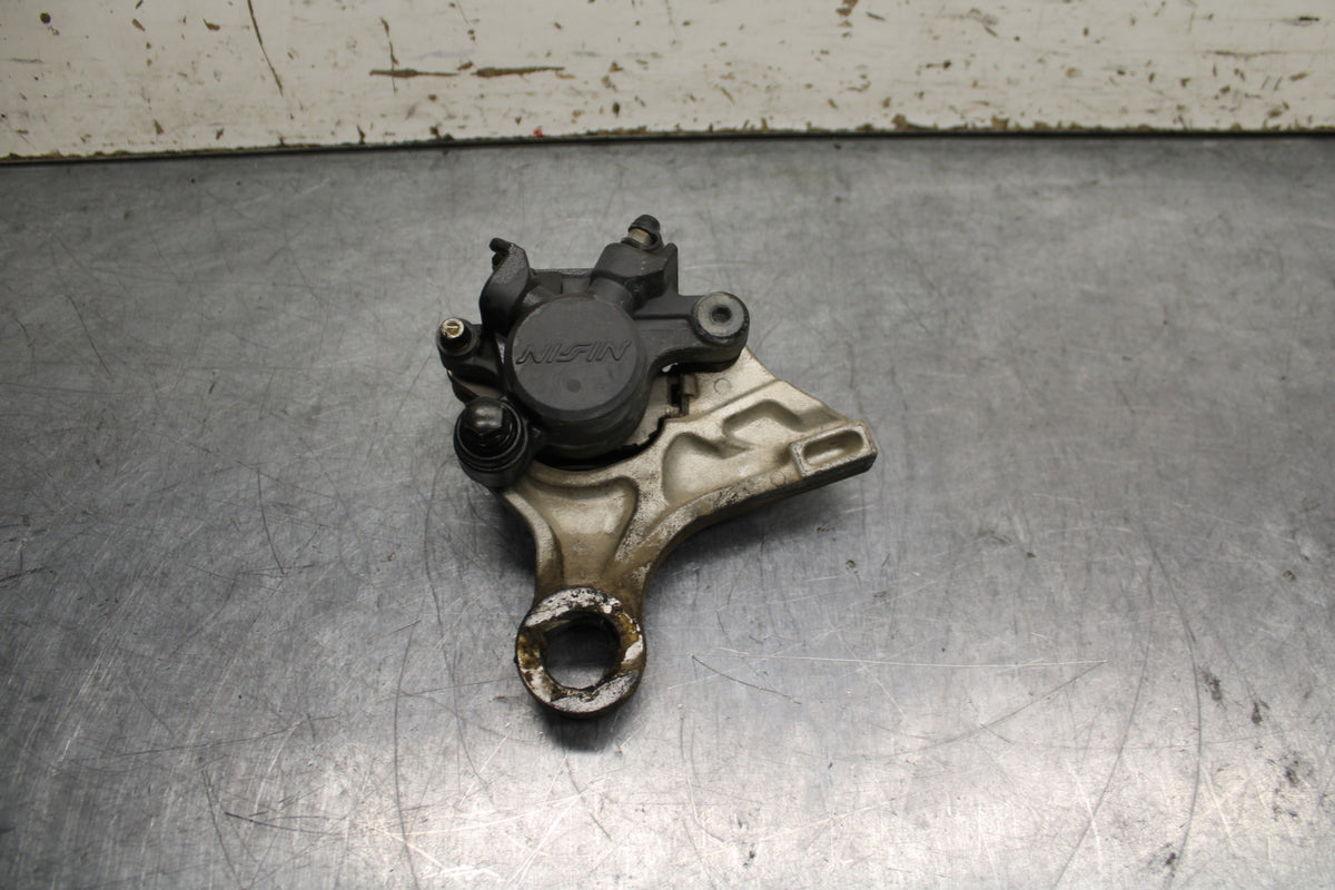 05-06 HONDA CBR600RR REAR BACK BRAKE CALIPER W MOUNT BRACKET BB739