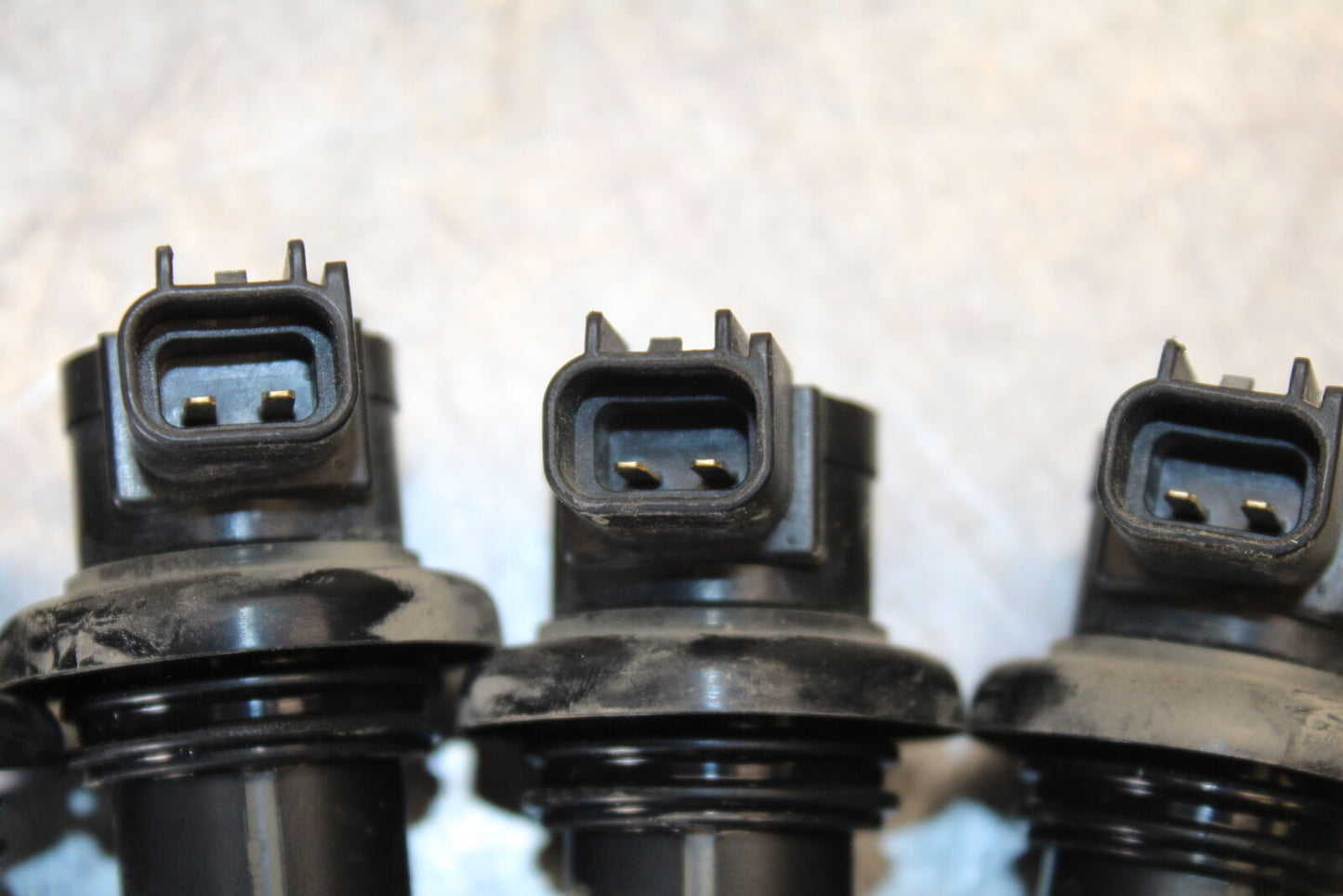 08-09 YAMAHA YZF R6S IGNITION COILS COIL SPARK PLUG CAPS 5SL-82310-20-00 BB178