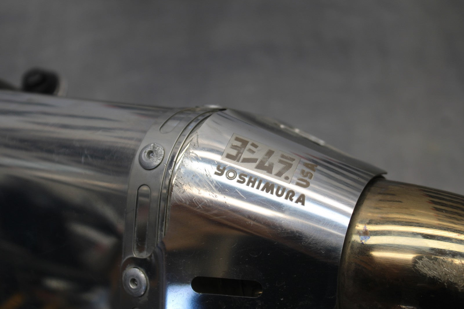 08-10 SUZUKI GSXR 600 YOSHIMURA EXHAUST PIPE MUFFLER SLIP ON CAN SILENCER BB202