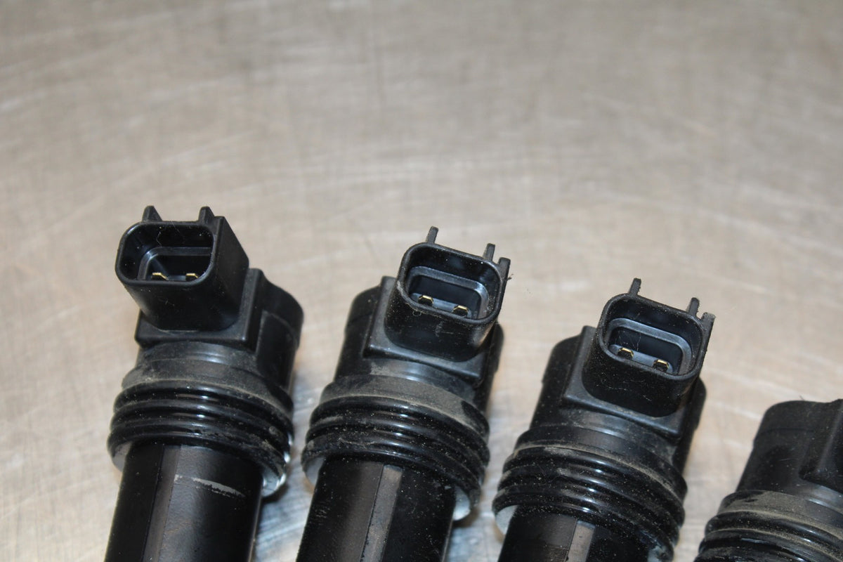 05-06 KAWASAKI NINJA ZX6R IGNITION COILS COIL SPARK PLUG CAPS BB877