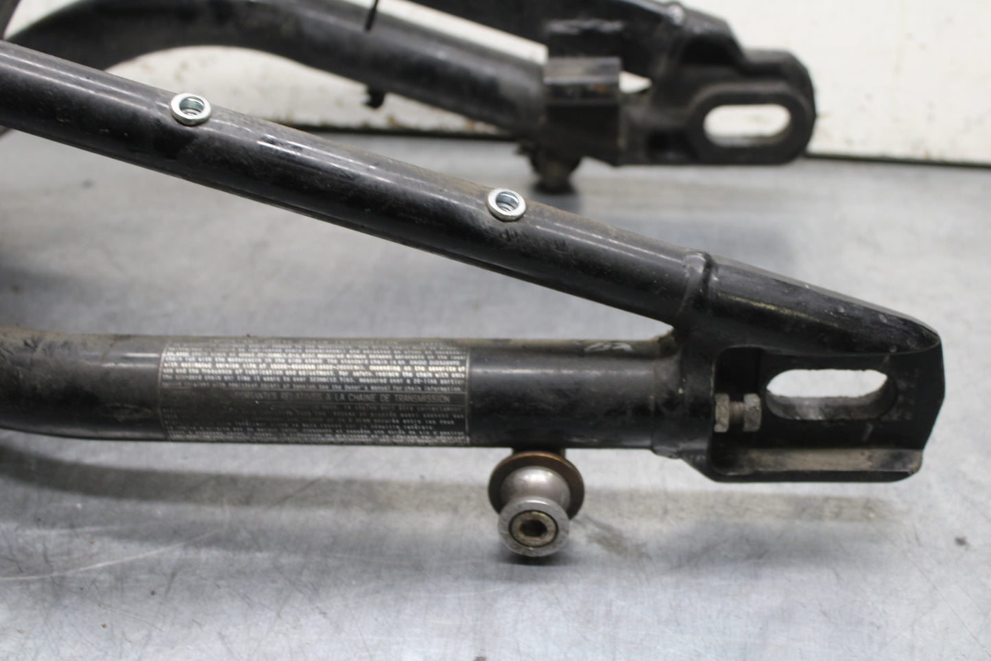 14-15 KAWASAKI NINJA 650 EX650F ABS REAR SWINGARM SUSPENSION SWING ARM BB741