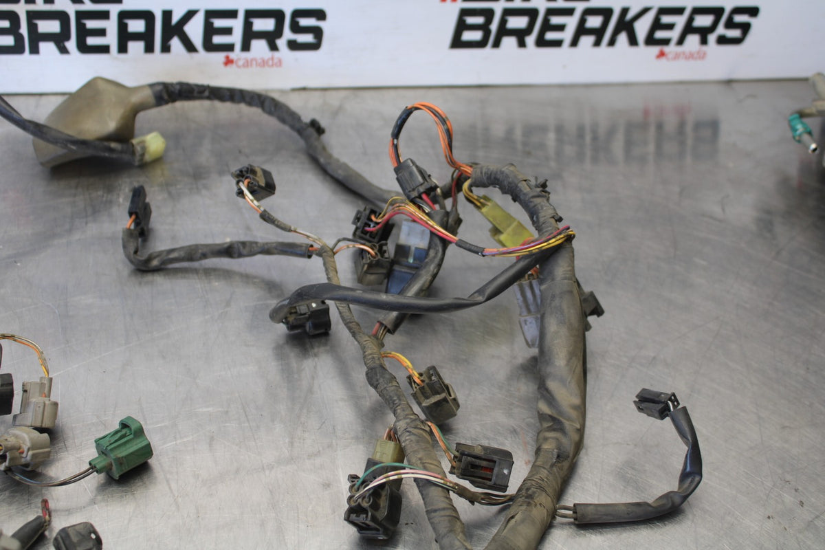 06-07 SUZUKI GSXR 600 MAIN ENGINE WIRING HARNESS MOTOR WIRE LOOM BB863