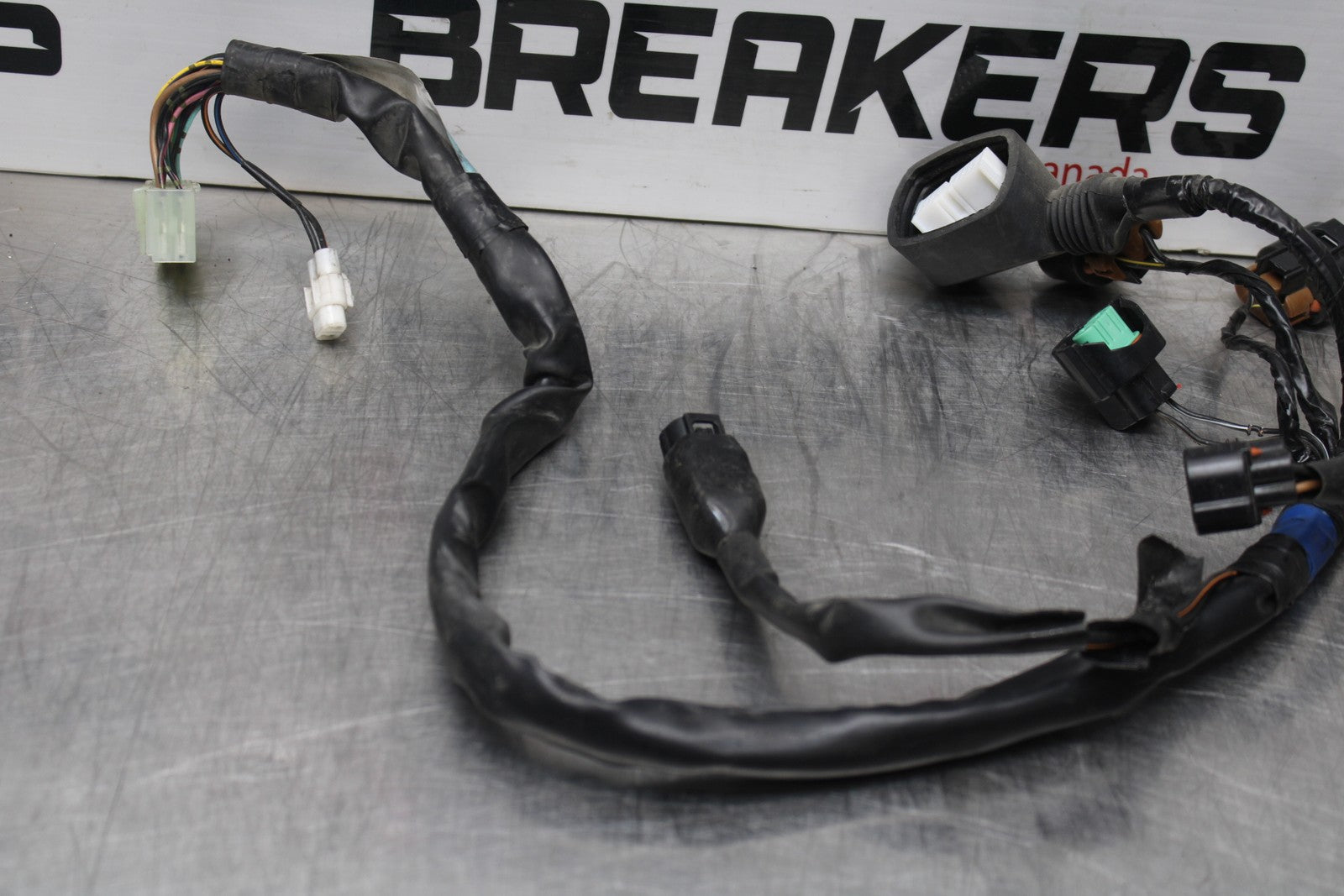 08-10 SUZUKI GSXR 600 HEADLIGHT SPEEDO GAUGES WIRING HARNESS WIRE LOOM BB202