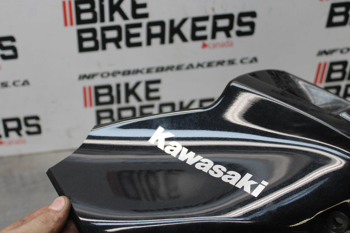 12-16 KAWASAKI NINJA 650 EX650F ABS FRONT GAS TANK FUEL FAIRING COWL COVER BB860