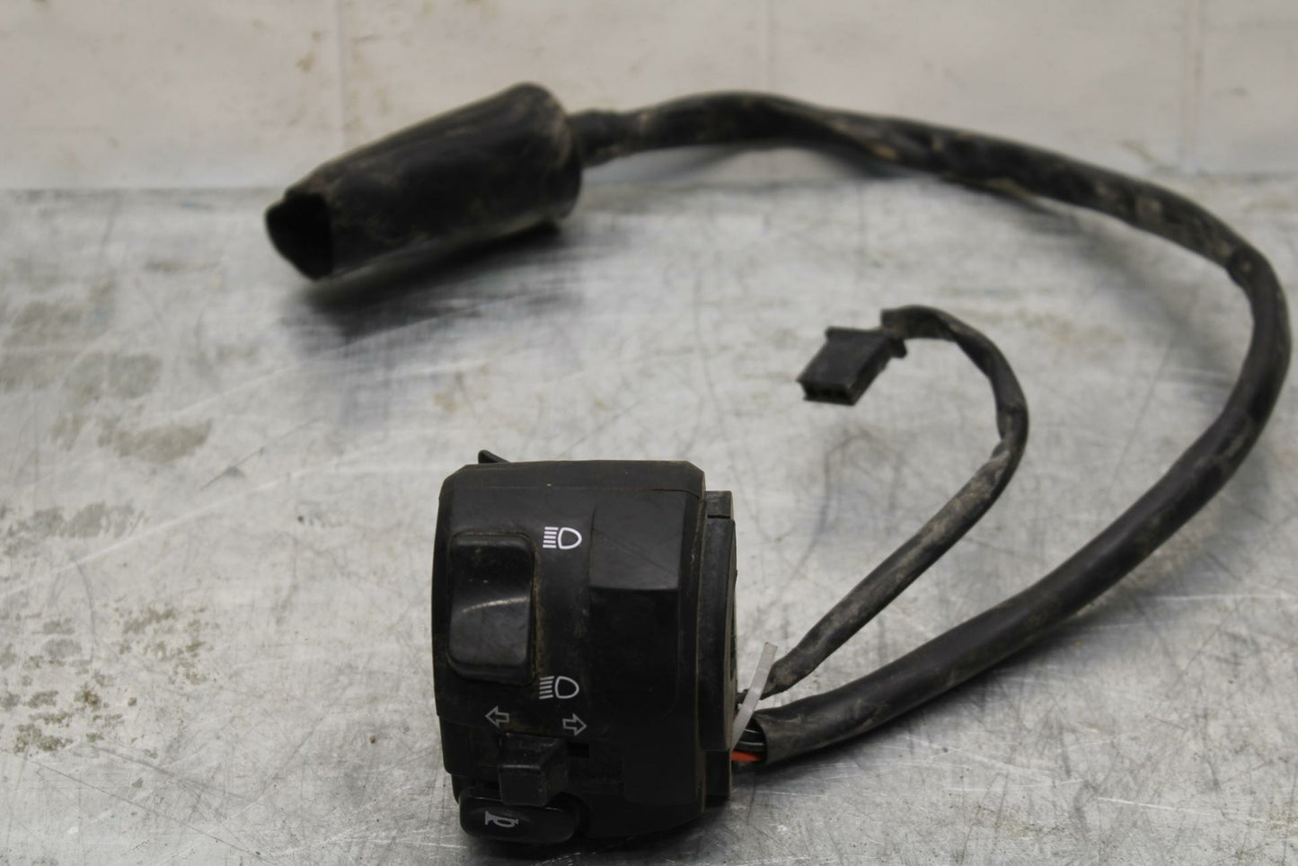 18-22 KAWASAKI NINJA 400 EX400 ABS LEFT CLIP ON HANDLE HORN SIGNALS SWITCH BB416