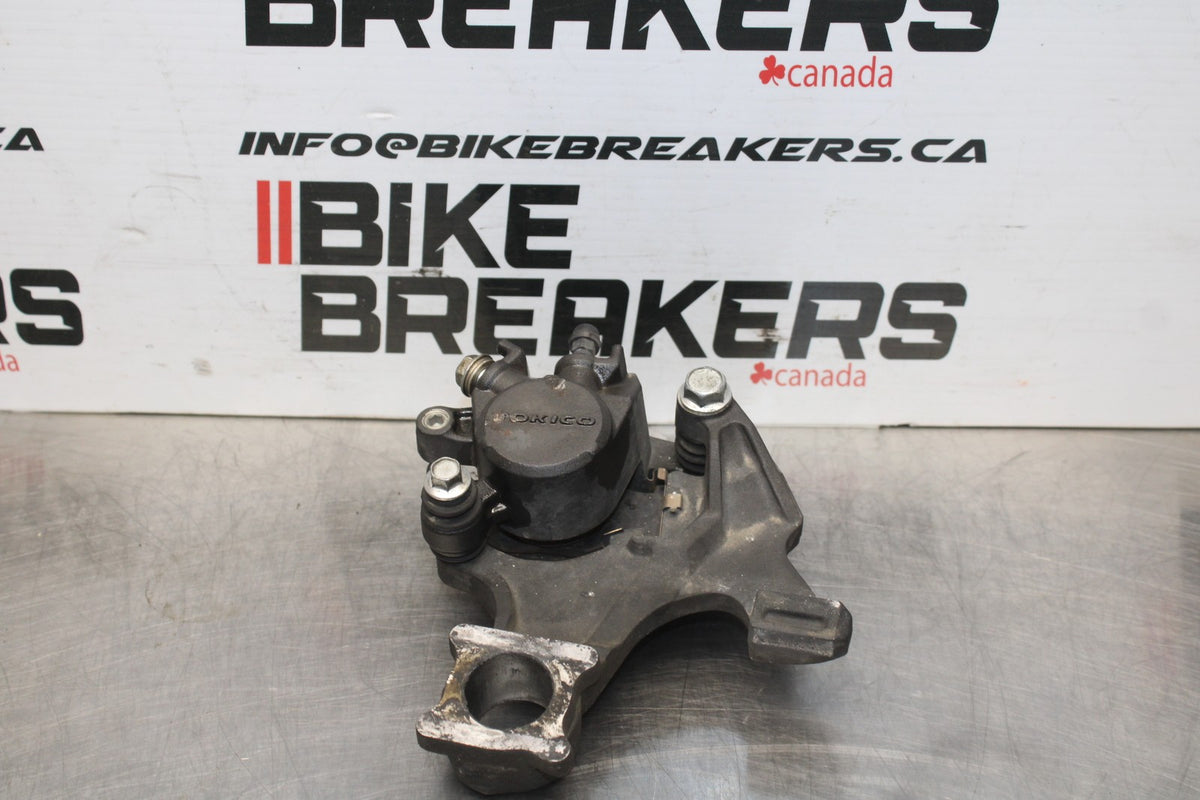 08-10 SUZUKI GSXR 600 REAR BACK BRAKE CALIPER W MOUNT BRACKET BB803